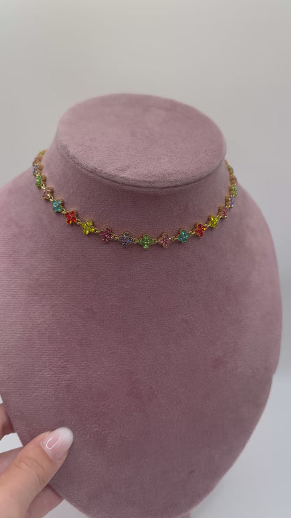 Chocker maya rainbow