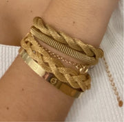 Bracciale rigido satin